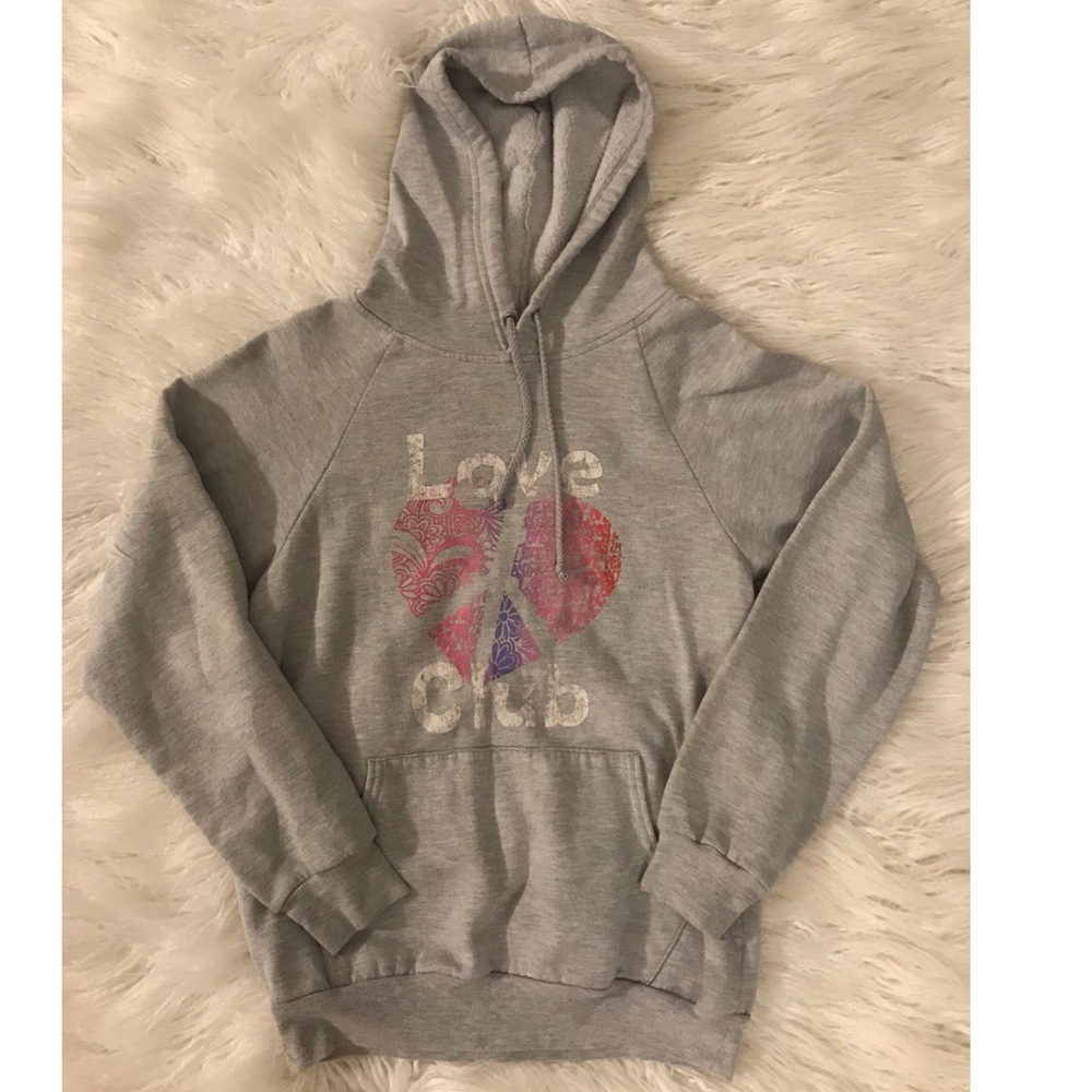 Gray hoodie